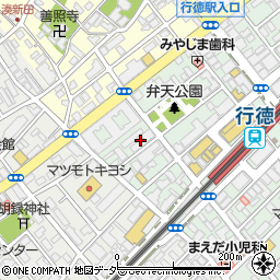 宮崎地鶏焼鳥の店 こま 行徳店周辺の地図