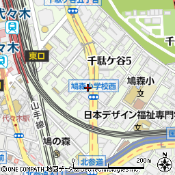 代々木第１０下田ビル周辺の地図