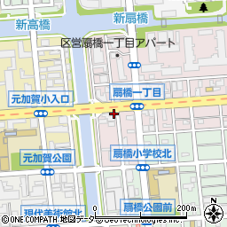 東京都江東区扇橋1丁目2-10周辺の地図
