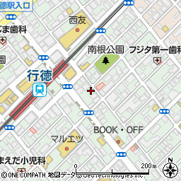 ナビパーク行徳駅前第２６駐車場周辺の地図