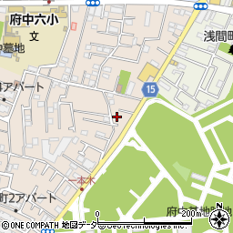 本村荘周辺の地図