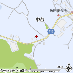 千葉県山武郡横芝光町中台524-11周辺の地図