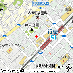 クレヴィア市川行徳周辺の地図