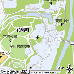 花島観音周辺の地図