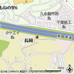 千葉県四街道市長岡318-17周辺の地図