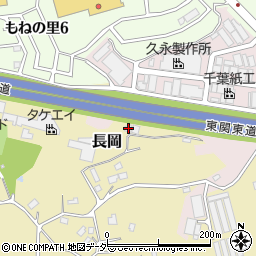 千葉県四街道市長岡318-9周辺の地図