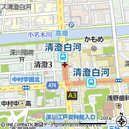 清澄白河駅 東京都江東区 駅 路線図から地図を検索 マピオン