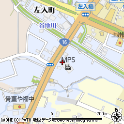 東京都八王子市左入町174周辺の地図