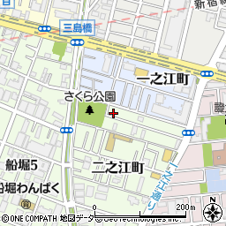 東京都江戸川区二之江町1369周辺の地図