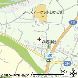 山梨県甲州市勝沼町山854周辺の地図