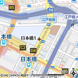 〒103-0027 東京都中央区日本橋（次のビルを除く）の地図