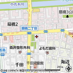 東京都江東区扇橋2丁目23周辺の地図