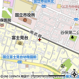 東京都国立市谷保5785-1周辺の地図