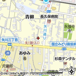 東京都国立市谷保6830周辺の地図