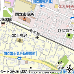 東京都国立市谷保5785周辺の地図
