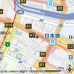 【ハイルーフ専用】日本橋二丁目第1駐車場【日祝限定：7:00〜22:00】周辺の地図