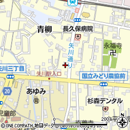 東京都国立市谷保6837周辺の地図