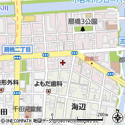東京都江東区扇橋3丁目2-3周辺の地図