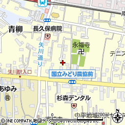 東京都国立市谷保6863周辺の地図