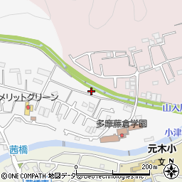東京都八王子市美山町1234周辺の地図