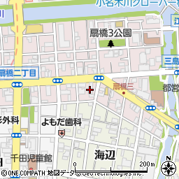 株式会社間彦本社　江東営業所周辺の地図