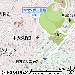 篠原表装店周辺の地図