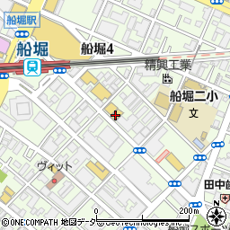 麺や八福 船堀駅前店周辺の地図