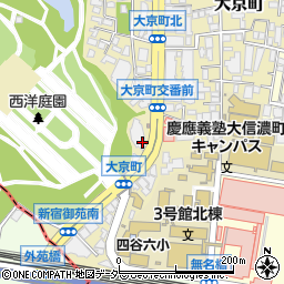 東京都新宿区大京町28周辺の地図