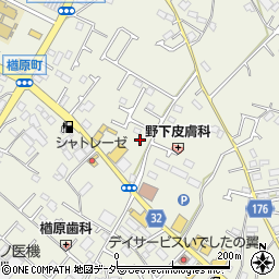 東京都八王子市楢原町577周辺の地図