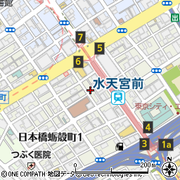 リパーク日本橋蛎殻町１丁目第５駐車場周辺の地図