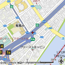 東京都中央区日本橋中洲15周辺の地図