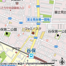 キャンドゥ谷保駅前店周辺の地図