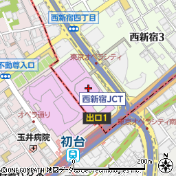 北海道 東京オペラシティ店周辺の地図