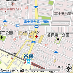 株式会社東京リビング　国立支店周辺の地図