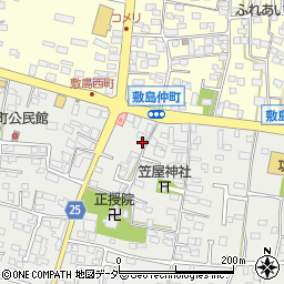 山梨県甲斐市中下条1271周辺の地図