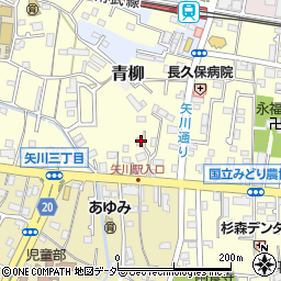 東京都国立市谷保6825周辺の地図