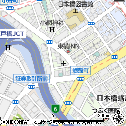 東京都中央区日本橋小網町12周辺の地図