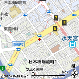 ミニストップ日本橋蛎殻町店周辺の地図