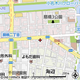 扇橋タウンマンション周辺の地図