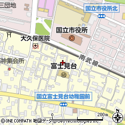 東京都国立市谷保7211-15周辺の地図