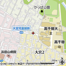 第二大宮パークサイドマンション周辺の地図