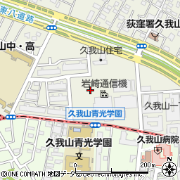 東京都杉並区久我山1丁目周辺の地図