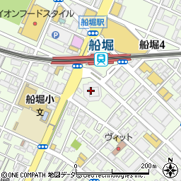 すき家船堀駅前店周辺の地図