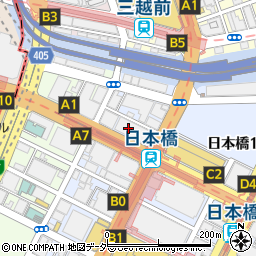 GODIVA cafe Nihonbashi周辺の地図
