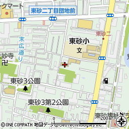 江東めぐみ幼稚園周辺の地図