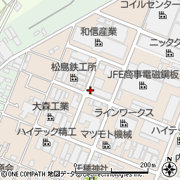 ライネックス株式会社　千葉工場周辺の地図