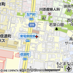 東京都新宿区信濃町20周辺の地図