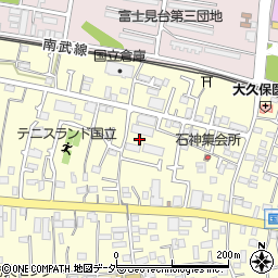 東京都国立市谷保7116周辺の地図