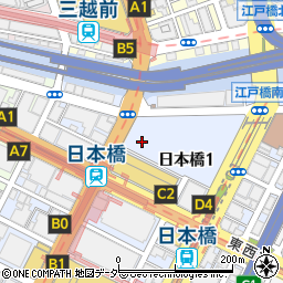 東京都中央区日本橋1丁目5-3周辺の地図