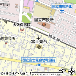 東京都国立市谷保7211-11周辺の地図